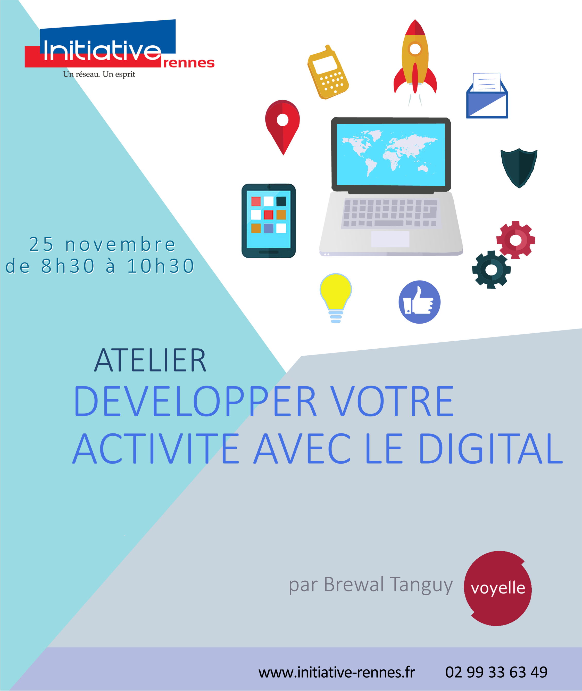 S'inscrire à l'atelier Digital de novembre